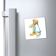 Load image into Gallery viewer, Golden Retriever I Love Mom Magnet
