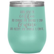 Load image into Gallery viewer, Lord Give Me the Strength To Change, Wine Tumbler
