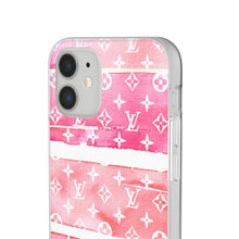 Load image into Gallery viewer, Inspired Red Watercolor Flexi Phone Case
