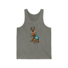 Load image into Gallery viewer, German Shepherd I Love Mom Tattoo, Funny Dog Tank, Unisex Tank
