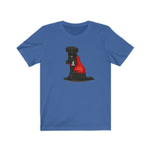 Load image into Gallery viewer, Black Lab I Love Mom Tattoo Dog Unisex Tee
