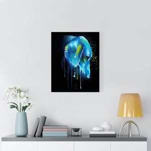 Dachsund Watercolor, Canvas Wrap