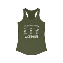 Load image into Gallery viewer, My Quarantine Workout, Women&#39;s Racerback Tank

