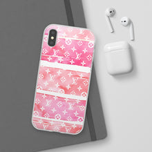 Load image into Gallery viewer, Inspired Red Watercolor Flexi Phone Case
