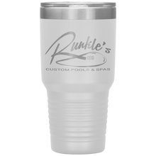 Load image into Gallery viewer, Runkle&#39;s Custom Pools &amp; Spas, 30oz Custom Tumbler
