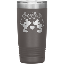 Load image into Gallery viewer, Mickey and Minnie Love, 20oz Tumbler

