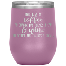 Load image into Gallery viewer, Lord Give Me the Strength To Change, Wine Tumbler
