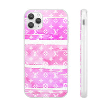 Load image into Gallery viewer, Inspired Pink Watercolor Flexi Phone Case
