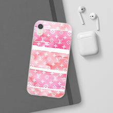 Load image into Gallery viewer, Inspired Red Watercolor Flexi Phone Case
