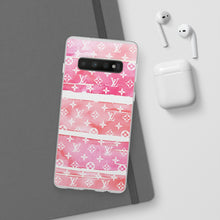 Load image into Gallery viewer, Inspired Red Watercolor Flexi Phone Case
