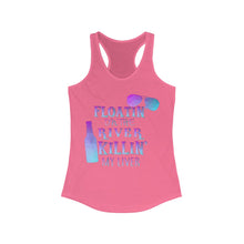 Load image into Gallery viewer, Floatin Down The River Killing My Liver, Women&#39;s Racerback Tank
