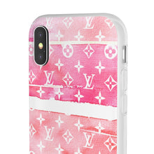 Load image into Gallery viewer, Inspired Red Watercolor Flexi Phone Case
