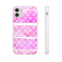 Load image into Gallery viewer, Inspired Pink Watercolor Flexi Phone Case
