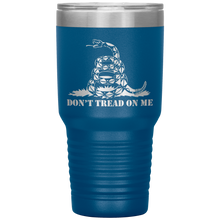 Load image into Gallery viewer, Don&#39;t Tread on Me Snake Tumbler, 30oz Tumbler

