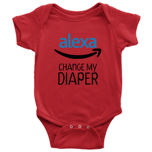 Alexa Change My Diaper, Onesie