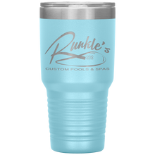 Load image into Gallery viewer, Runkle&#39;s Custom Pools &amp; Spas, 30oz Custom Tumbler
