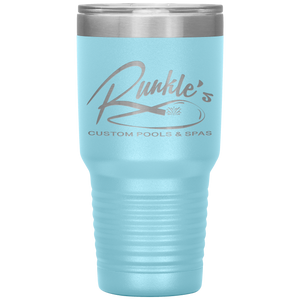 Runkle's Custom Pools & Spas, 30oz Custom Tumbler