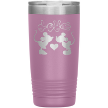 Load image into Gallery viewer, Mickey and Minnie Love, 20oz Tumbler
