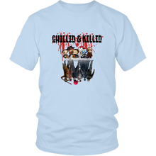 Load image into Gallery viewer, Chillin&#39; and Killin&#39; Horror Shirt, Unisex Tee
