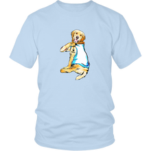 Load image into Gallery viewer, Golden Retriever I Love Mom Tattoo Dog Unisex Tee
