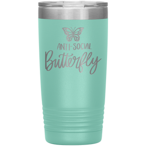 Anti-Social Butterfly, 20oz Tumbler
