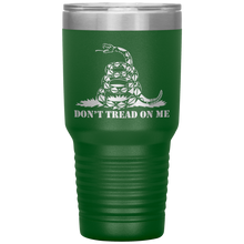 Load image into Gallery viewer, Don&#39;t Tread on Me Snake Tumbler, 30oz Tumbler
