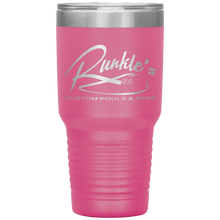 Load image into Gallery viewer, Runkle&#39;s Custom Pools &amp; Spas, 30oz Custom Tumbler

