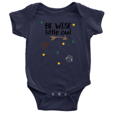 Load image into Gallery viewer, Be Wise Little Owl, Onesie
