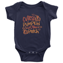 Load image into Gallery viewer, Cutest Pumpkin In The Patch, Onesie
