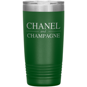 Chanel and Champagne, 20oz Tumbler