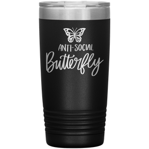 Anti-Social Butterfly, 20oz Tumbler