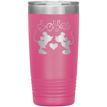 Load image into Gallery viewer, Mickey and Minnie Love, 20oz Tumbler
