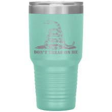 Load image into Gallery viewer, Don&#39;t Tread on Me Snake Tumbler, 30oz Tumbler
