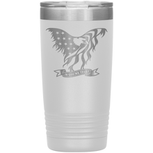 Load image into Gallery viewer, In God We Trust, American Eagle and Flag, 20oz Tumbler
