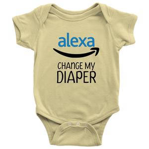 Alexa Change My Diaper, Onesie