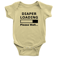 Load image into Gallery viewer, Diaper Loading, Onesie
