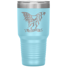 Load image into Gallery viewer, In God We Trust, American Flag Eagle, 30oz Tumbler
