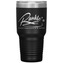 Load image into Gallery viewer, Runkle&#39;s Custom Pools &amp; Spas, 30oz Custom Tumbler
