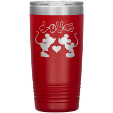 Load image into Gallery viewer, Mickey and Minnie Love, 20oz Tumbler
