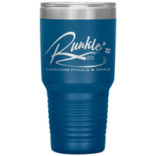 Load image into Gallery viewer, Runkle&#39;s Custom Pools &amp; Spas, 30oz Custom Tumbler
