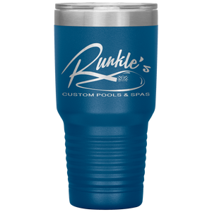Runkle's Custom Pools & Spas, 30oz Custom Tumbler