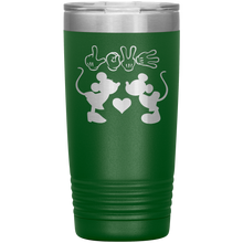 Load image into Gallery viewer, Mickey and Minnie Love, 20oz Tumbler
